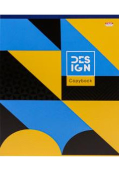 Тетрадь КЛЕТКА 48л. АБСТРАКТНЫЙ ОРНАМЕНТ-1 (48-9377) твин-лак, цвет.мелов.обл., 5 диз в спайке