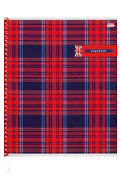 Тетрадь КЛЕТКА А5, 80л. КЛАССИЧЕСКАЯ КЛЕТКА (80-1623) цветная спираль, цвет. мелов. обложка