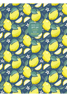 Тетрадь на гребне 48л. блестки в асс.