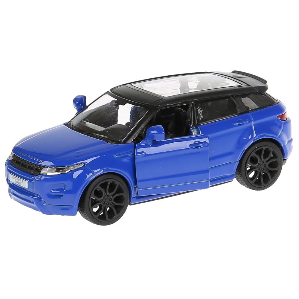 Машина металл LAND ROVER RANGE ROVER EVOQUE 12,5 см, двер, инер, синий, кор. Технопарк в кор.2*36шт, изображение 2