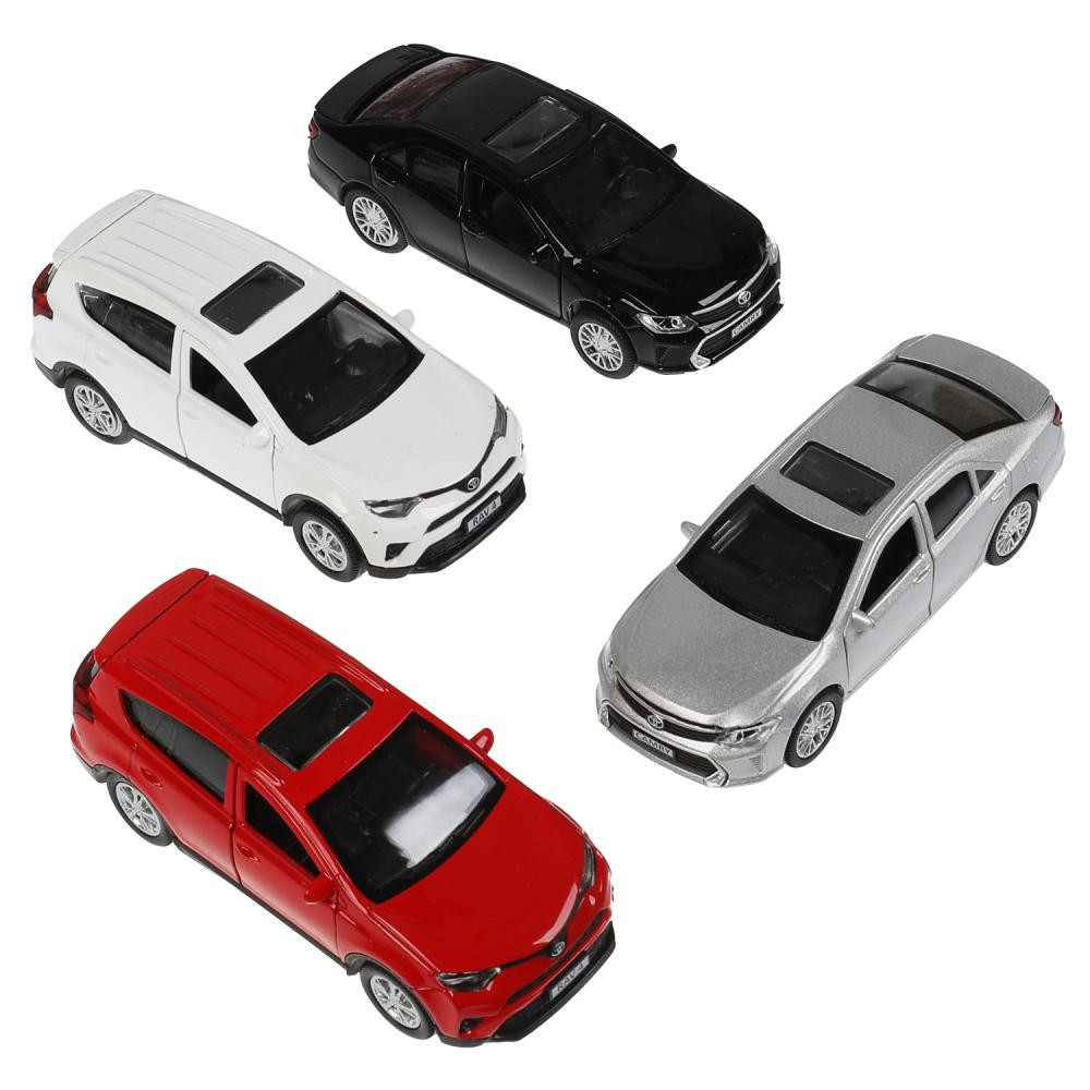 Машина металл TOYOTA CAMRY/RAV4 длина 12 см, двери, багаж, инерц, ассорт. Технопарк уп-12шт в кор6уп, изображение 2