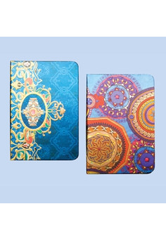 Блокнот METALLIC  А5, 80 листов, в твердом переплелете, бумага в линейку 70г/кв.м, 2 шт ассорт