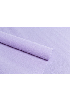 Бумага гофрированная простая, 180гр 592 светло-сиреневая