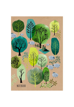 Книги для записей А6 (110х145), 48л. Сказочный лес