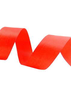 Лента Атлас Красный / 50 мм * 22,85 м, 1020-50