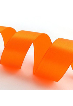 Лента Атлас Мандарин / 50 мм * 22,85 м
