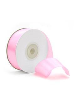 Лента Атлас Розовый / 50 мм * 22,85 м