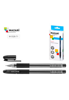 Ручка гелевая REGINA ЧЕРНАЯ, пулевидный пиш. узел 0.5 мм, полупрозрачный пласт. корпус с мягким рези