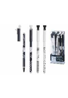 Ручка гелевая со стираемыми чернилами ROOF, СИНЯЯ, игольчатый пиш.узел 0.5мм,термочувствительные чер