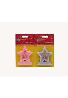 Свеча воск д/торта цифра 