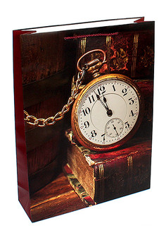 Сумка бум. 20-533 больш. гориз. мат.- время для чтения (38х27х10см)