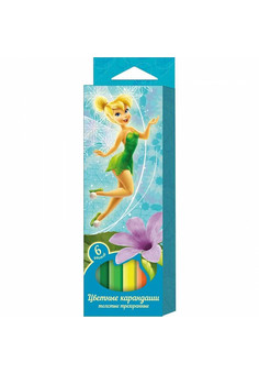 Цв.карандаши толстые 6цв. 