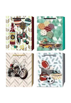 Пакет подарочный бумажный 