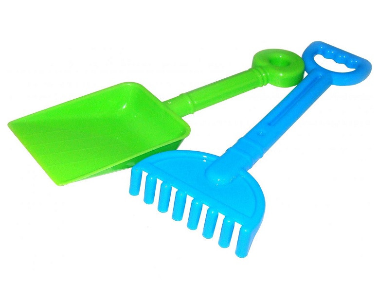 Набор №59: лопатка малая №3, грабельки малые №3, изображение 2