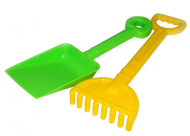 Набор №59: лопатка малая №3, грабельки малые №3, изображение 3