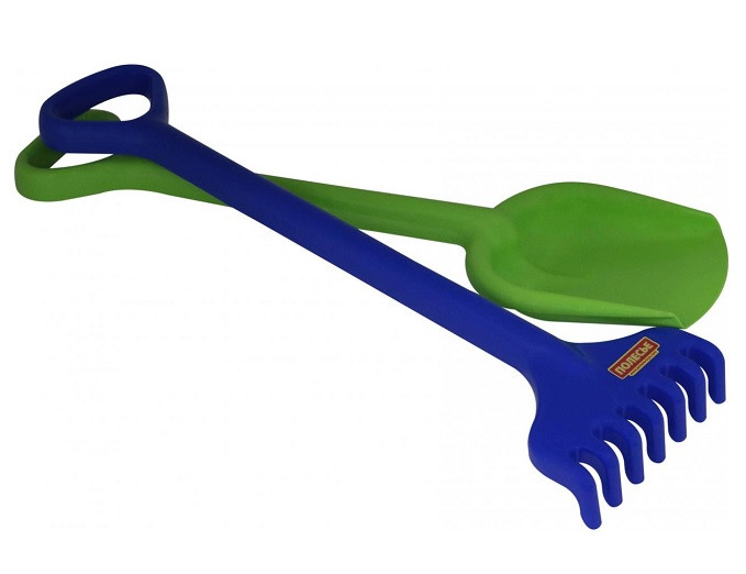 Полесье  4727 Набор №73: Лопата бол., грабли бол., 17шт/уп, изображение 2