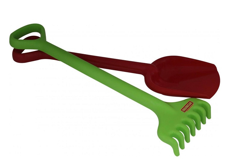 Полесье  4727 Набор №73: Лопата бол., грабли бол., 17шт/уп, изображение 3