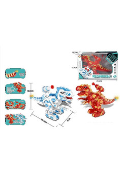 Динозавр №666-24А Карнотавр/звук,свет/коробка/29,5*10,3*19,5