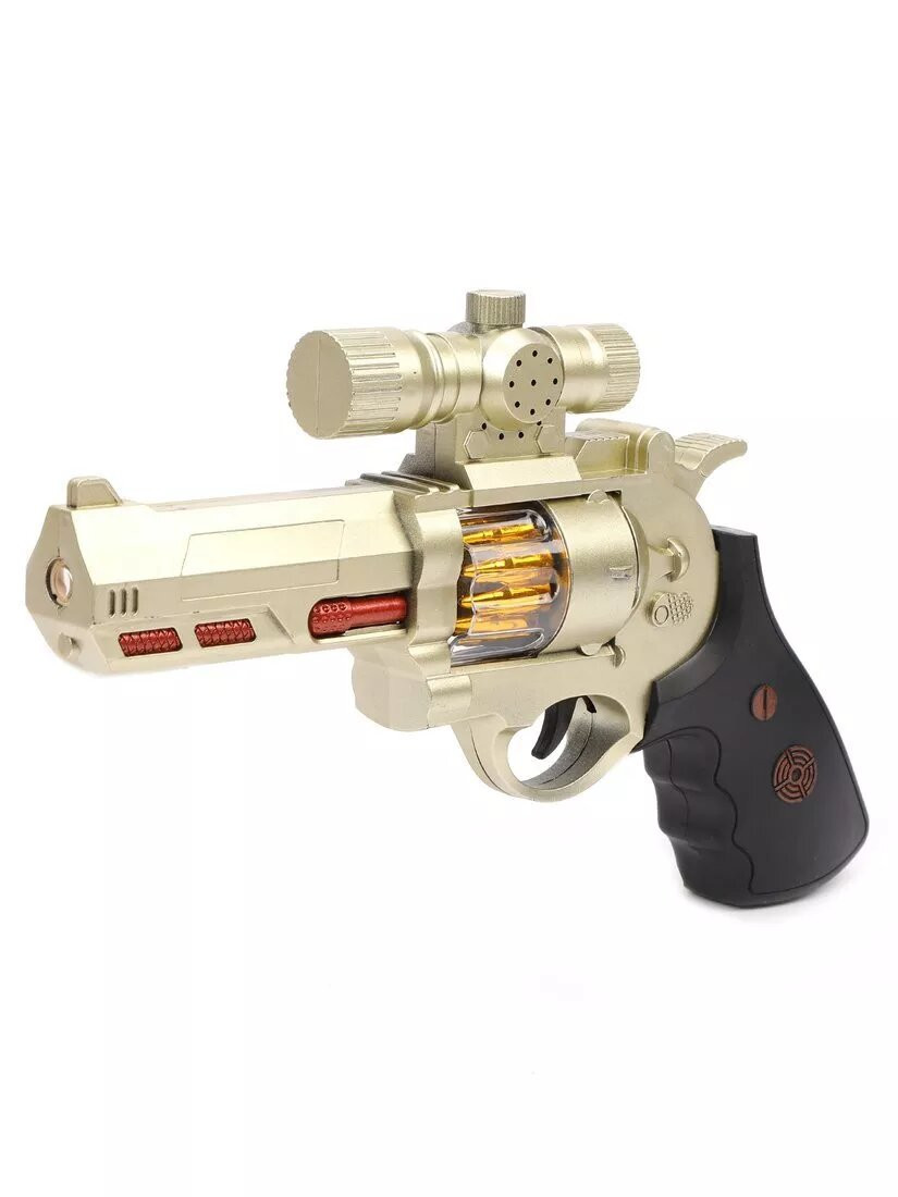 Пистолет эл., свет, звук, вибрация, эл.пит.АА*3шт.не вх.в комплект (639960), изображение 2