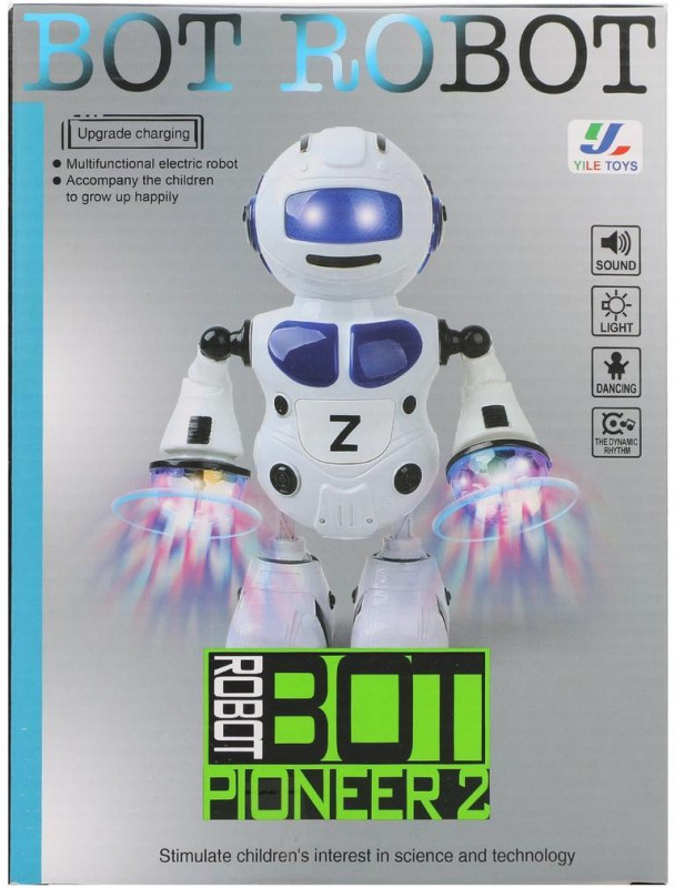 Робот эл., свет, звук, эл.пит.АА*3шт.не вх.в комплект, в ассортименте (637814), изображение 3