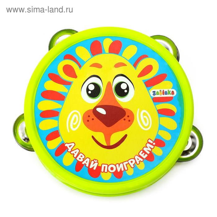 Бубен средний «Пой со мной», МИКС 3257562, изображение 4