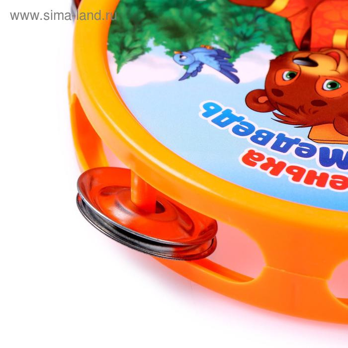 Бубен средний «Пой со мной», МИКС 3257562, изображение 6