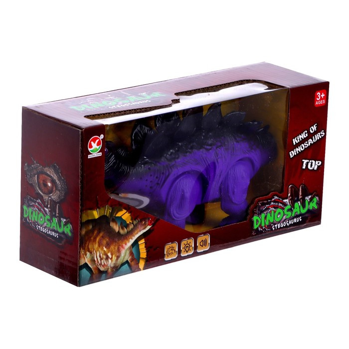 Динозавр «Травоядный», откладывает яйца, работает от батареек МИКС 7558905, изображение 3