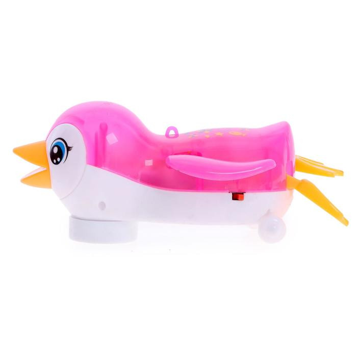 Кликните для увеличения изображения Игрушка музыкальная «Пингвинёнок», световые и звуковые эффекты, цвета МИКС 7321250, изображение 2