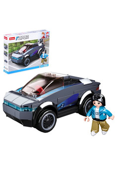 Конструктор Город «Кибертрак», 136 деталей