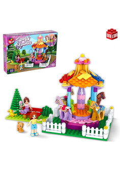 Конструктор Город Мечты «Забавная карусель», 222 детали