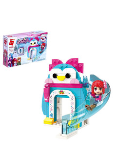 Конструктор Девчонки «Ледовая горка», 1 минифигура и 140 деталей