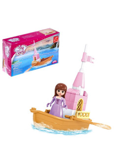 Конструктор Девчонки «Прогулочная лодка», 37 деталей