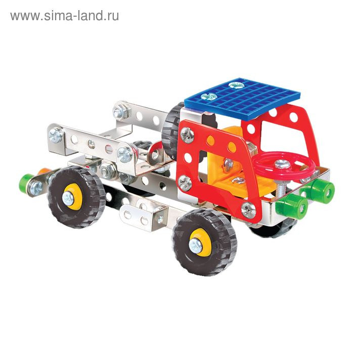 Кликните для увеличения изображения Конструктор металлический «Агротехника», 4 в 1, 407 деталей, изображение 4