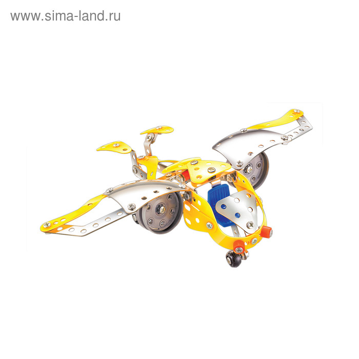 Конструктор металлический «Ретропарк», 4 в 1, 180 деталей, изображение 2