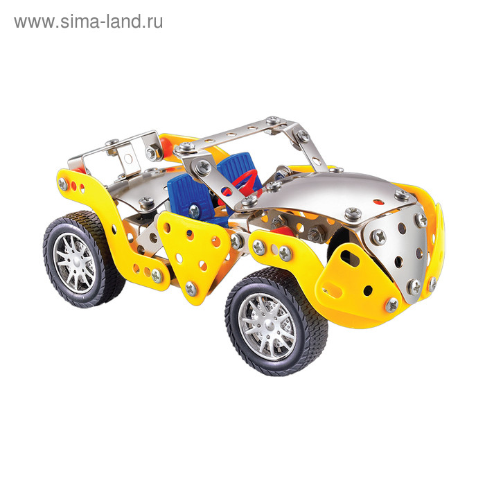 Конструктор металлический «Ретропарк», 4 в 1, 180 деталей, изображение 4