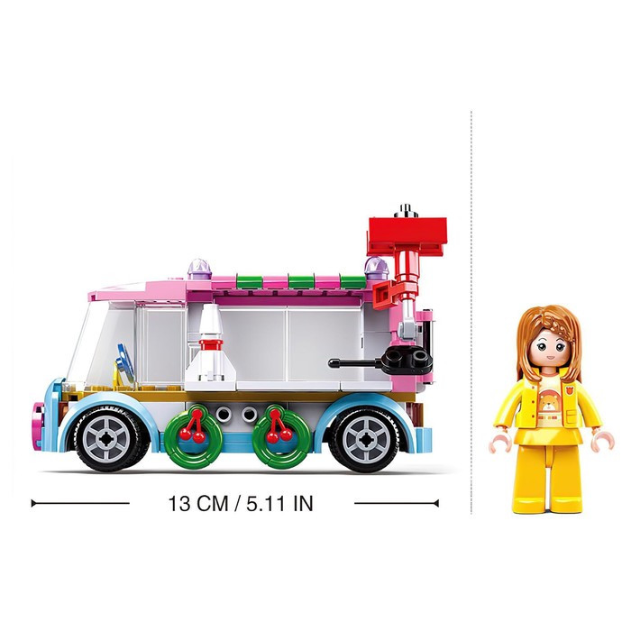 Конструктор Розовая Мечта «Минивен», 143 детали, изображение 2