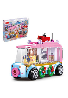 Конструктор Розовая Мечта «Минивен», 143 детали