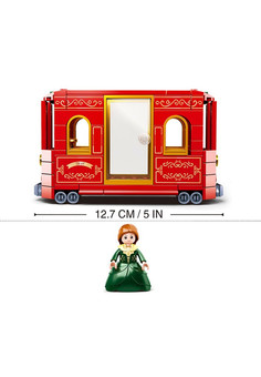 Конструктор Розовая Мечта «Трамвай», 145 деталей, изображение 2