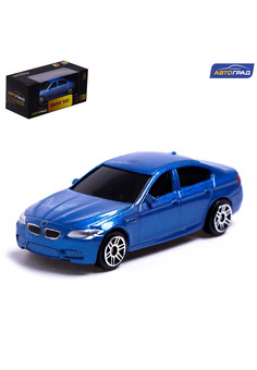 Машина металлическая BMW M5, 1:64, цвет синий 3098589