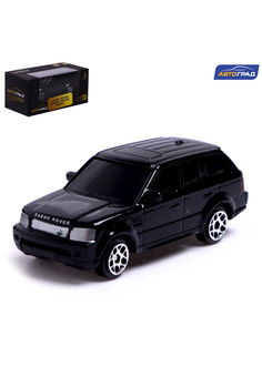 Машина металлическая LAND ROVER RANGE ROVER SPORT, 1:64, цвет чёрный 3098596