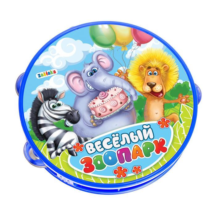 Музыкальная игрушка «Весело поём», бубен большой, МИКС 3257561, изображение 3