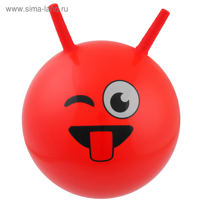 Мяч прыгун с рожками d=45 см, 350 г, МИКС 2542072, изображение 4