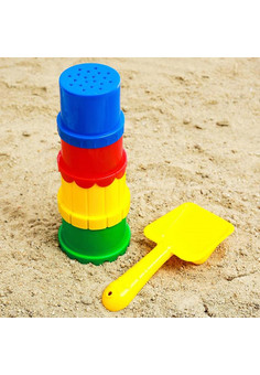 Набор для игры в песке №10   цвета   МИКС 2881400, изображение 2