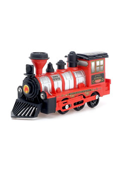 Паровоз инерционный «Детский», световые и звуковые эффекты, цвета МИКС 122053, изображение 2