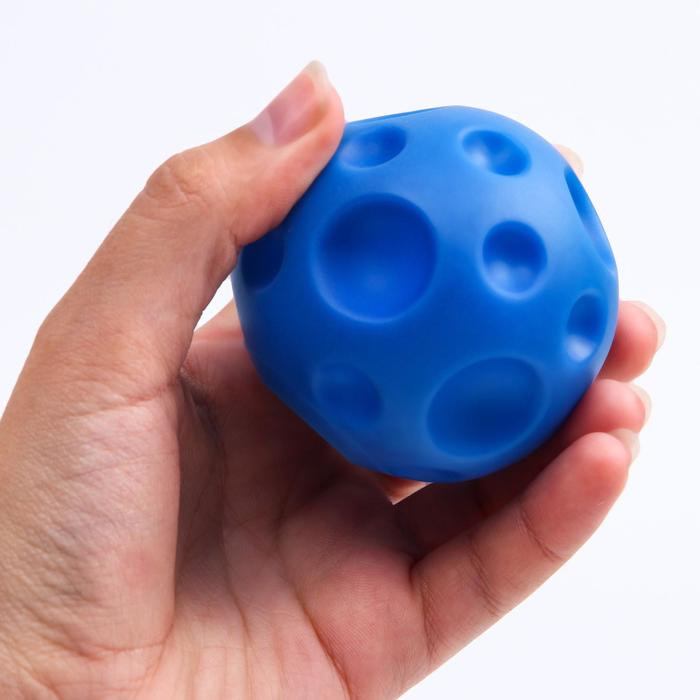 Кликните для увеличения изображения Развивающий массажный рельефный мячик «Тигрёнок», 1 шт. 6772026, изображение 3