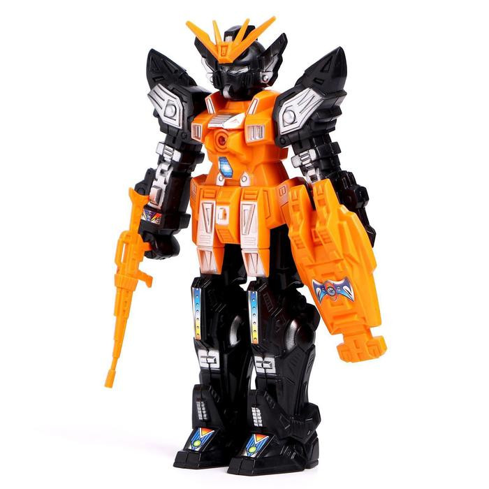 Робот «Космический рыцарь», со световым эффектом, работает от батареек, цвета МИКС 423676, изображение 3