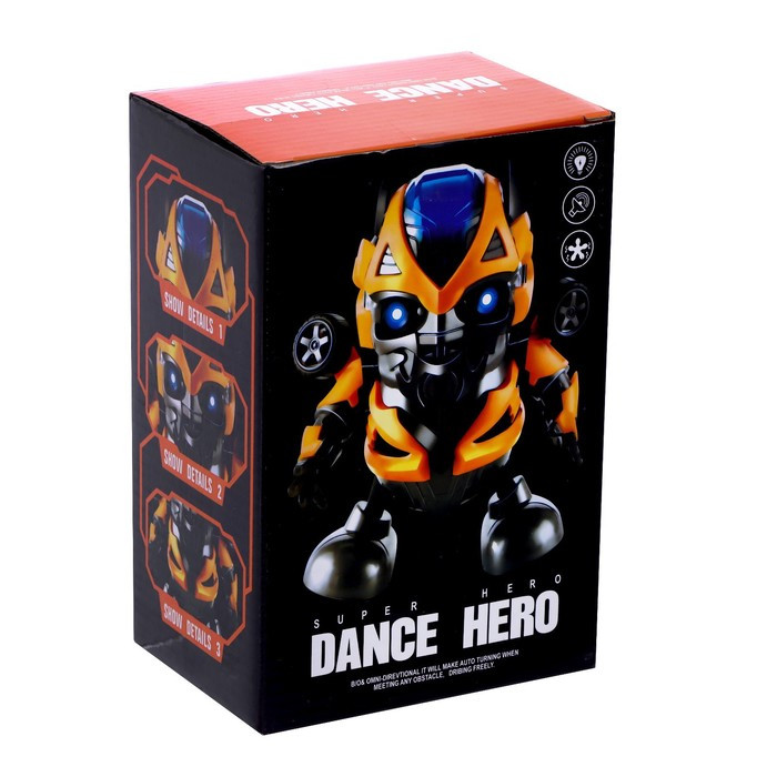 Робот «Танцующий автобот», световые и звуковые эффекты, работает от батареек 7558953, изображение 3