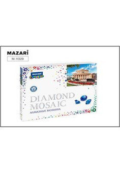 Алмазная мозаика БОЛЬШОЙ ТЕАТР-1, 40х50 см, 1 дизайн, полная выкладка,  картонная упаковка.