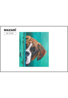 Алмазная мозаика ЛЮБОПЫТНЫЙ ПЕС, холст 25х30 см (размер выкладки 20х25 см), ОПП-упаковка