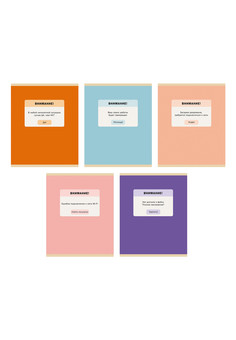 Тетрадь А5 48л. Скрепка. Клетка. Внимание!